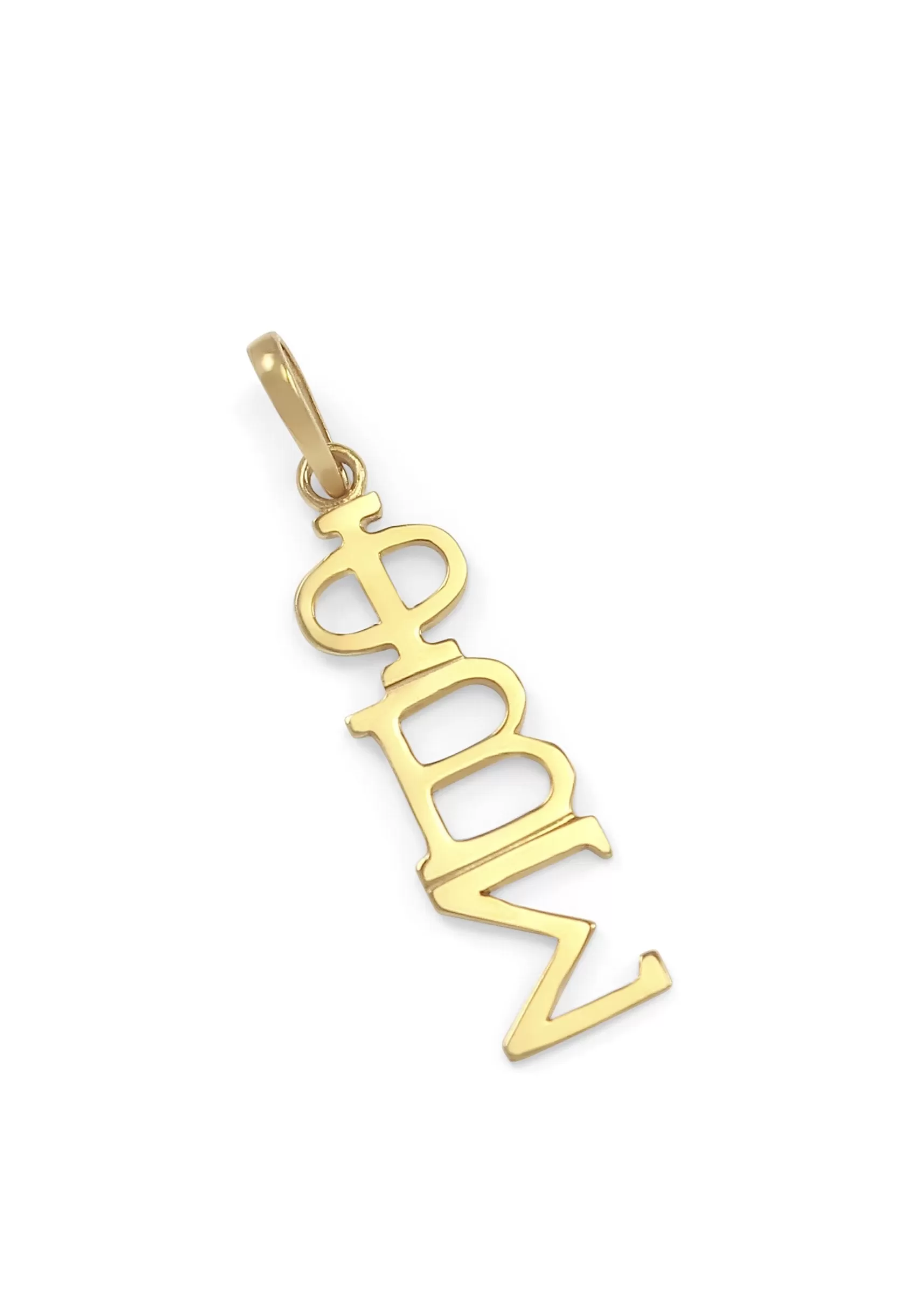 14k Solid Gold Phi Beta Sigma Lavaliere