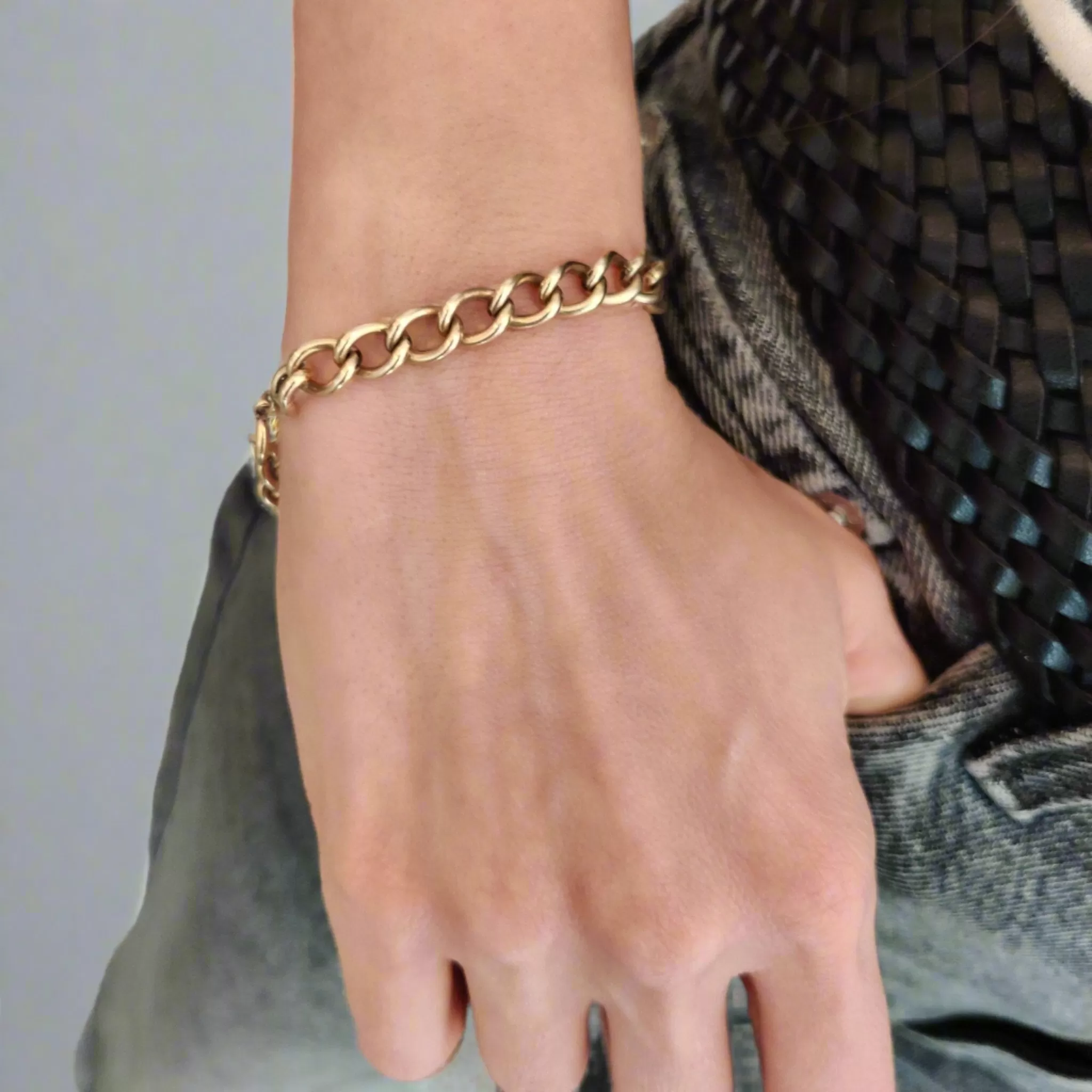 14K Vintage Chain Bracelet