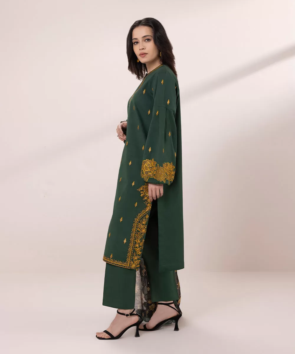 2 Piece - Embroidered Lawn Suit