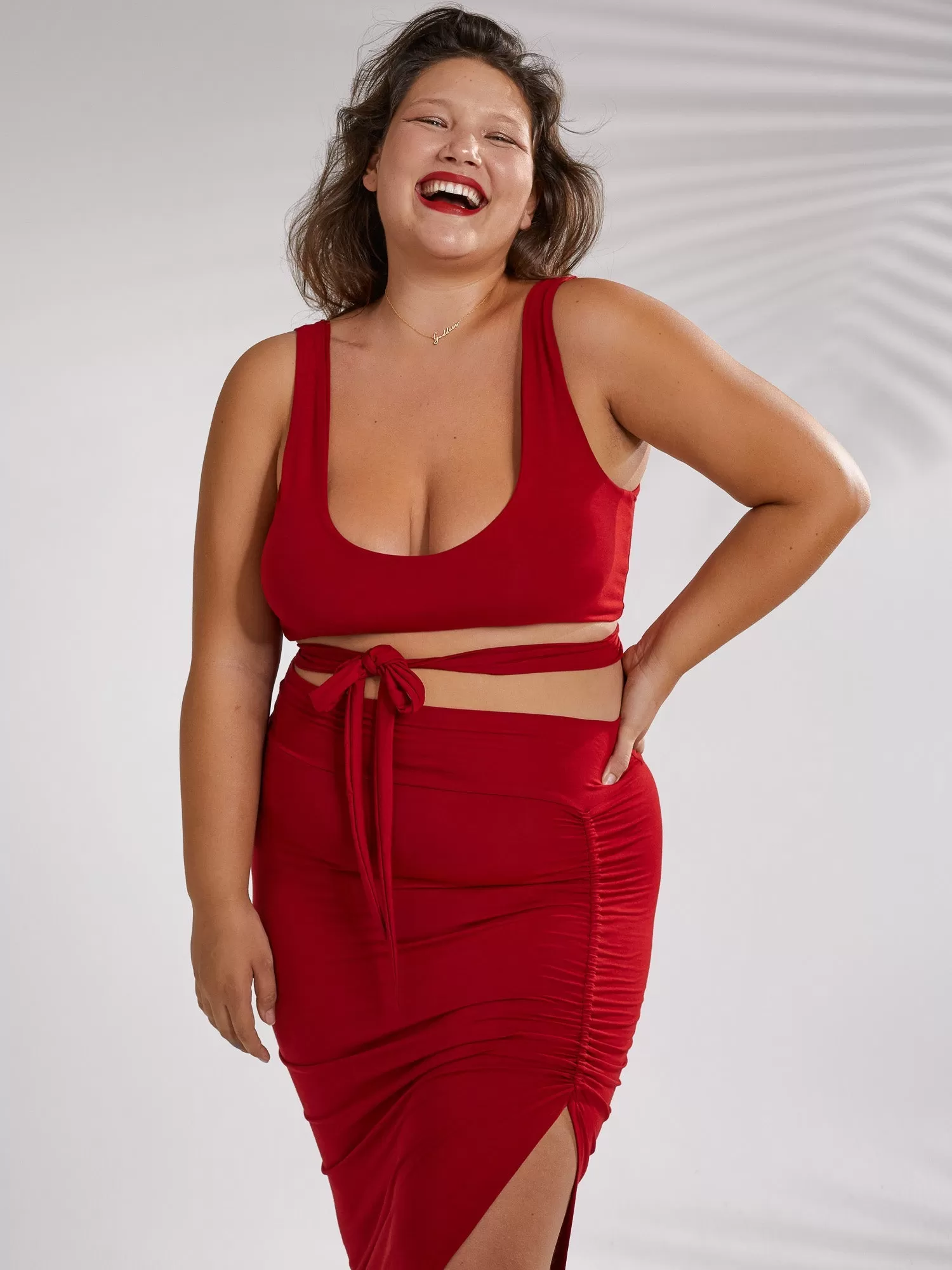 4-Way Artemis Top - Crimson Red