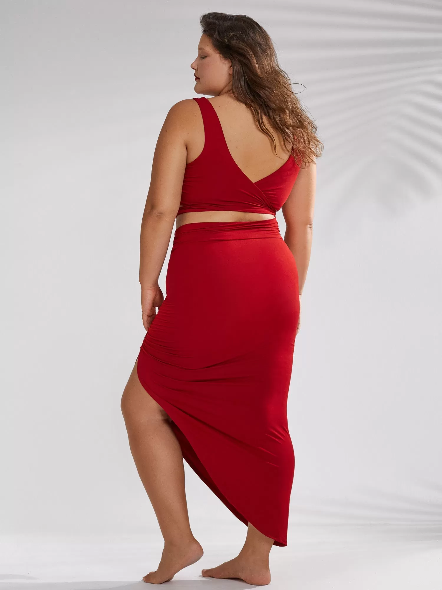 4-Way Artemis Top - Crimson Red