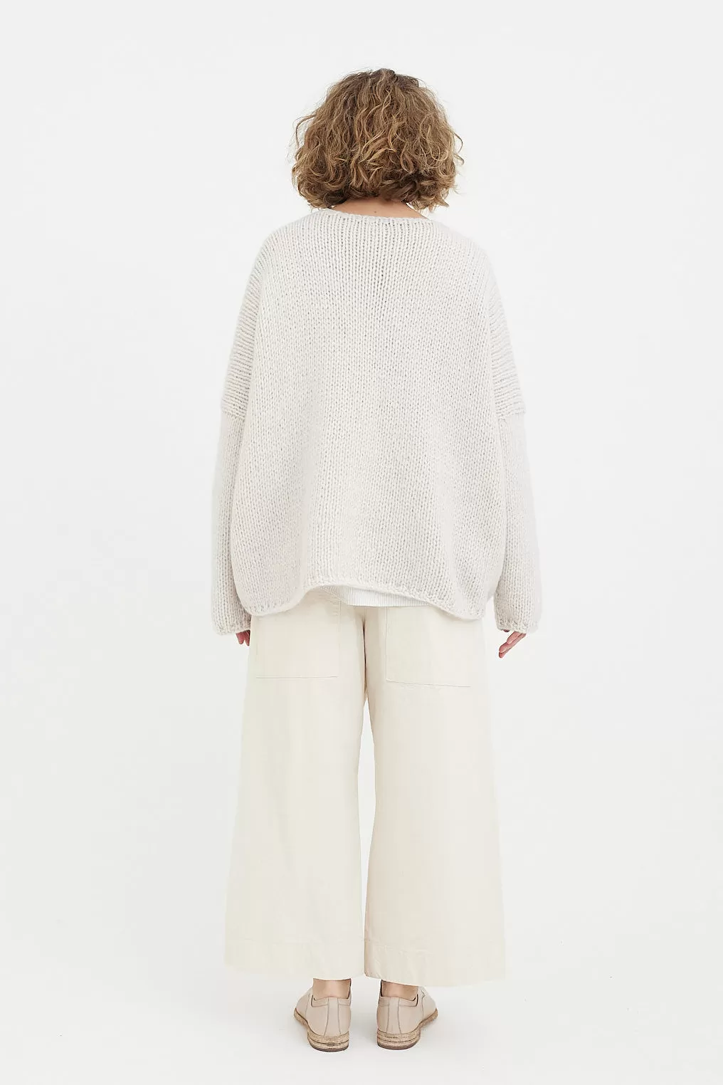 Album Di Famiglia - HK Oversized V Neck Sweatshirt