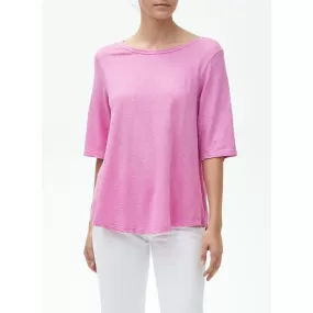 Alora Elbow Sleeve Twist Back Top