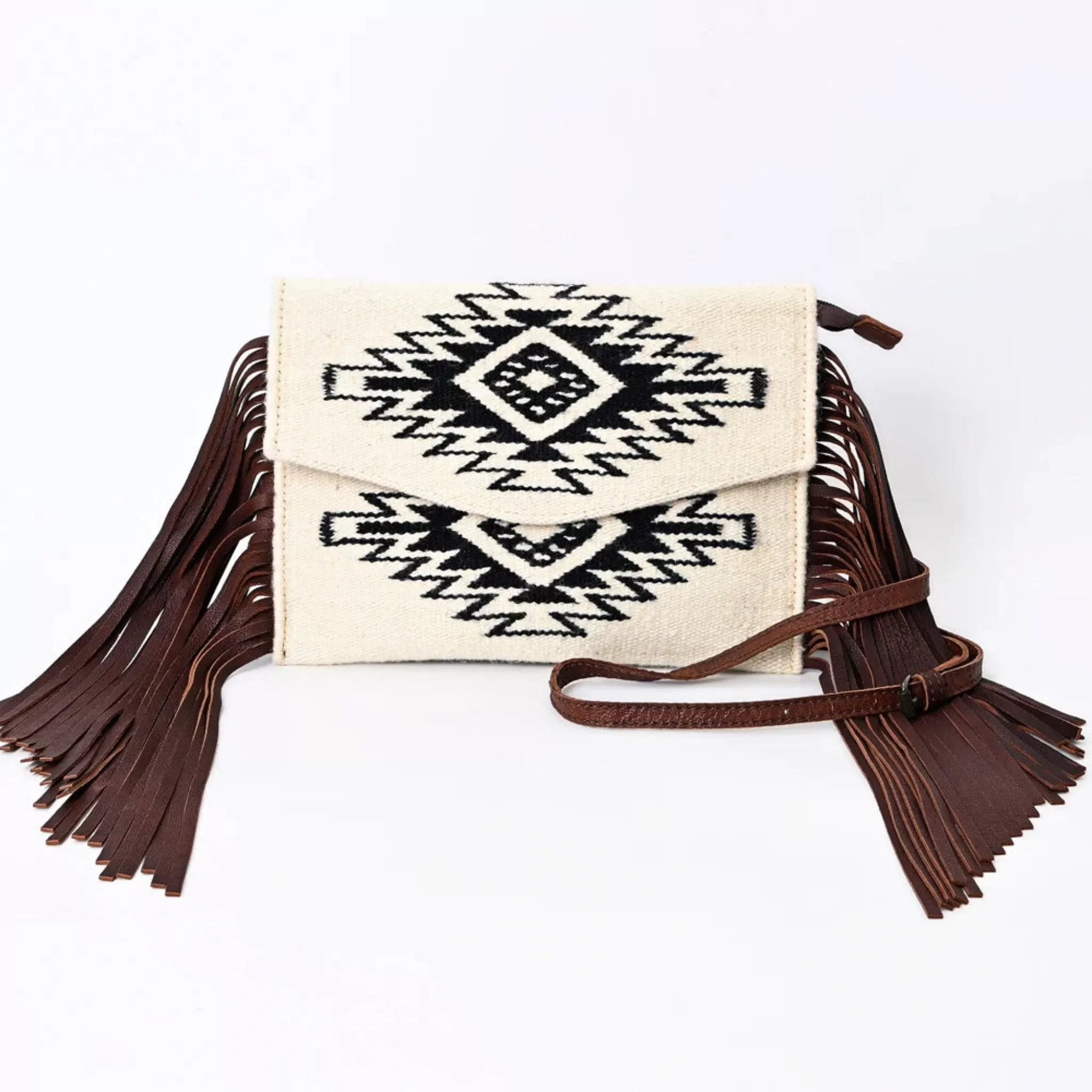 American Darling Black/White Aztec Purse