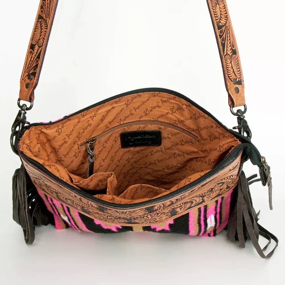 American Darling Hot Pink Aztec Print Bag