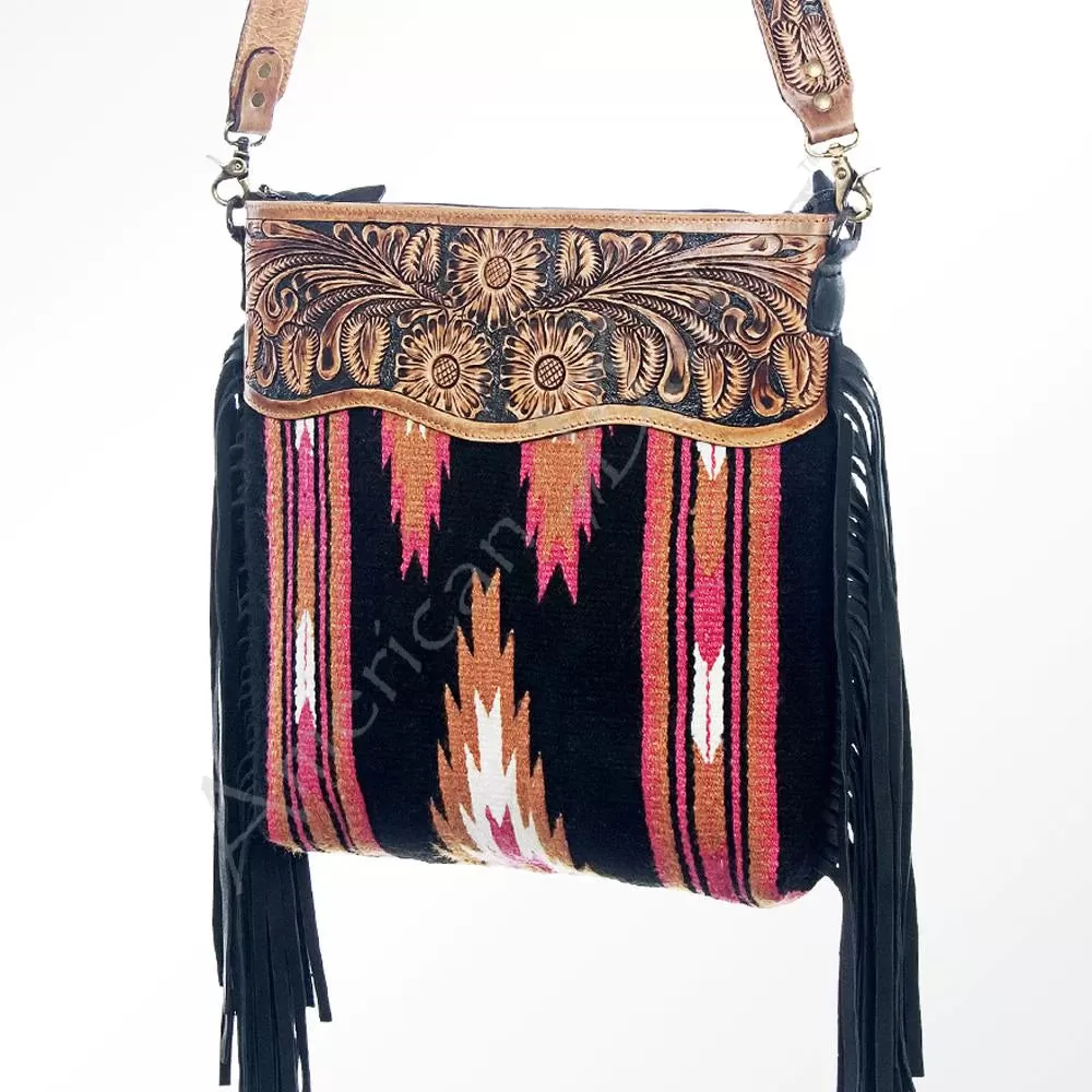 American Darling Hot Pink Aztec Print Bag