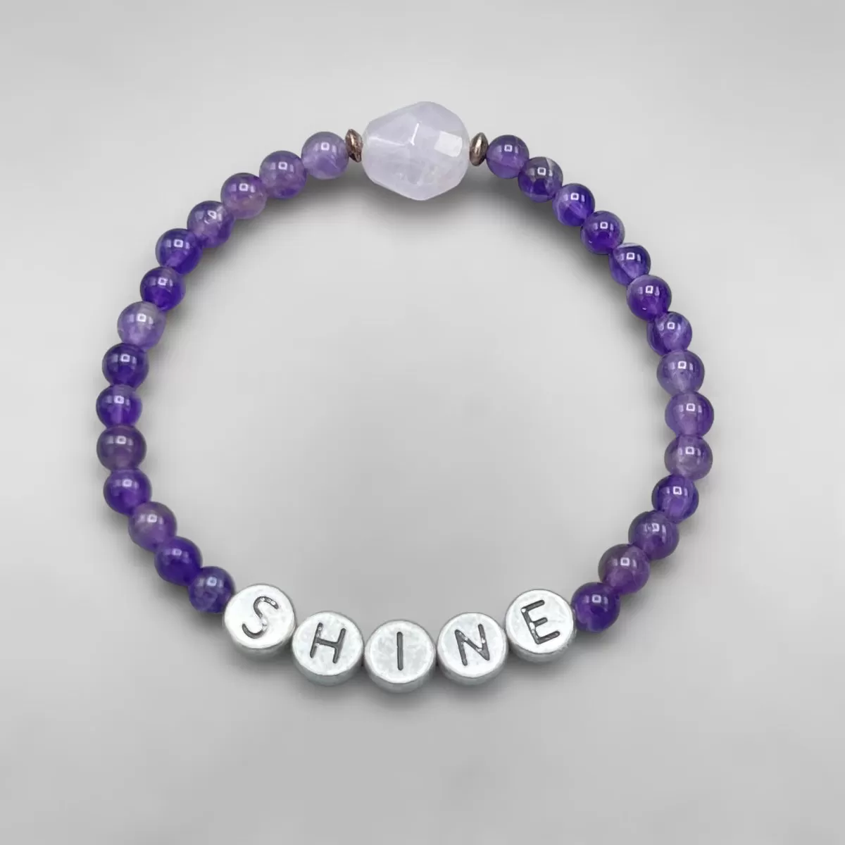 Amethyst Shine Bracelet