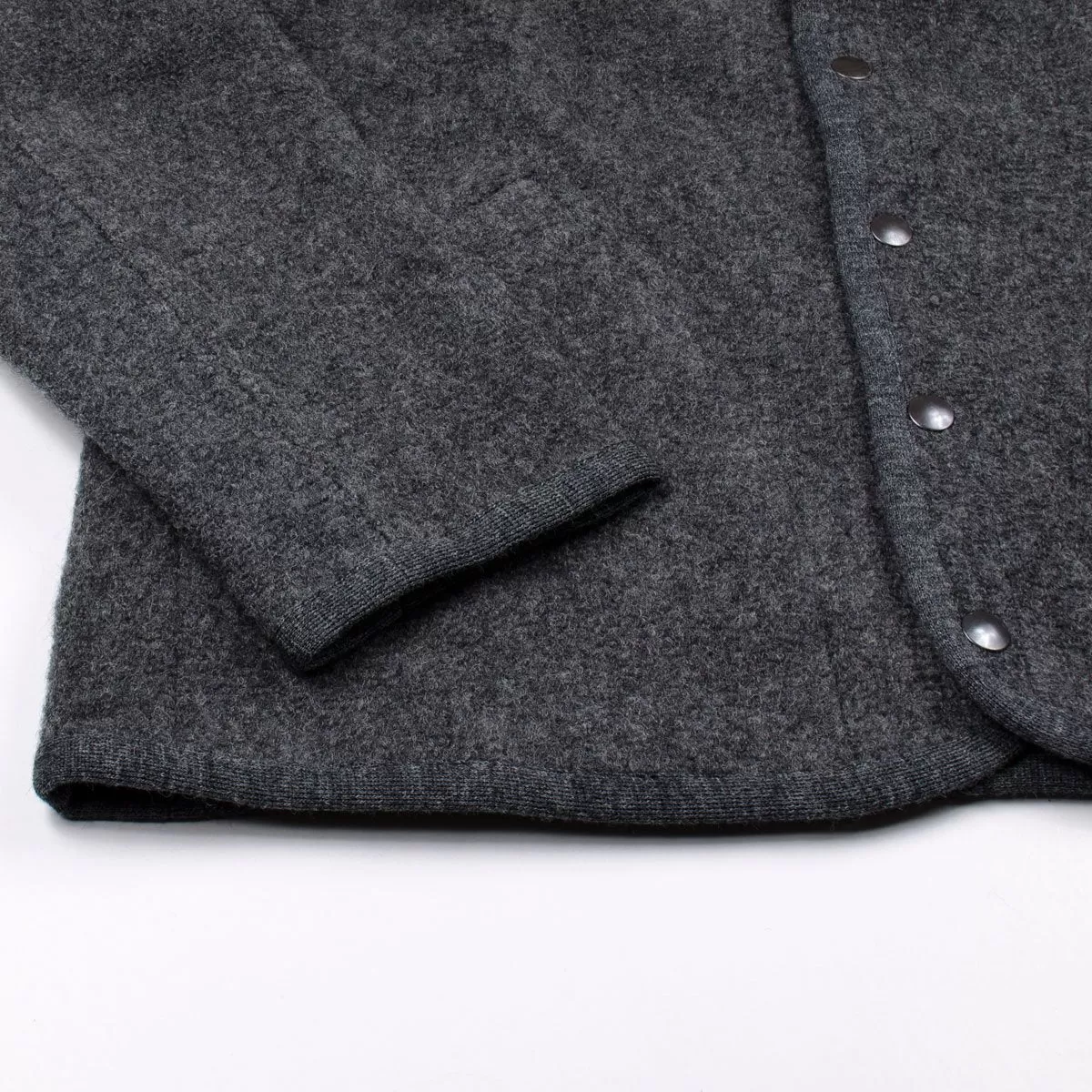 Arpenteur - Rachel Boiled Wool Jacket - Grey