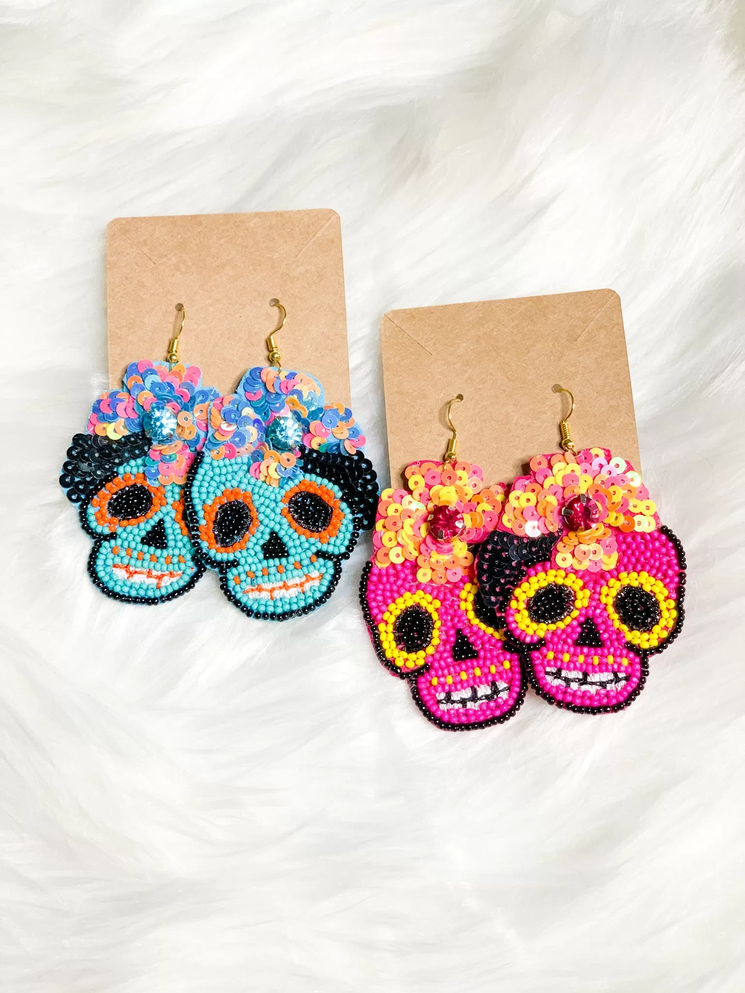 Beaded Sugar Skulls