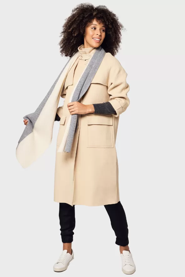 Beige Wool Coat