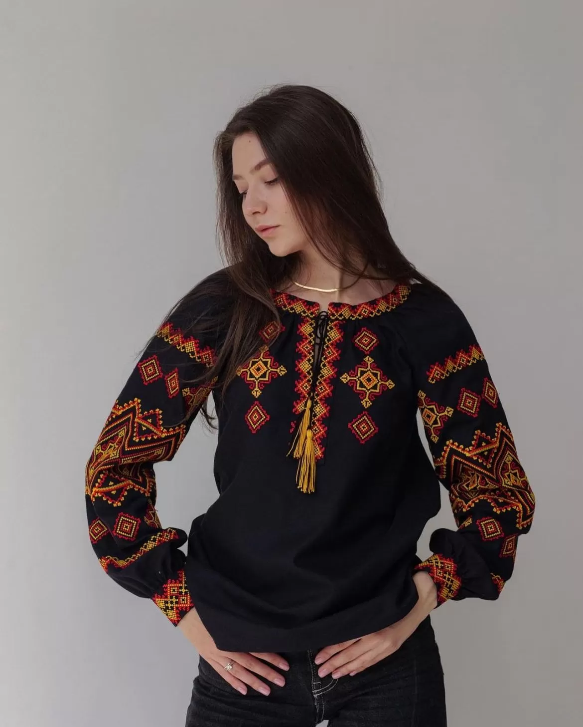 Black Blouse- “Lesya”