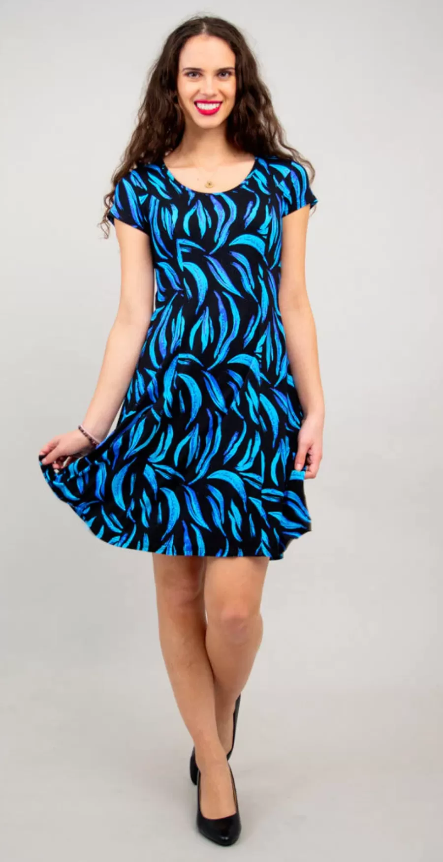 Blue Sky Callie dress, bamboo