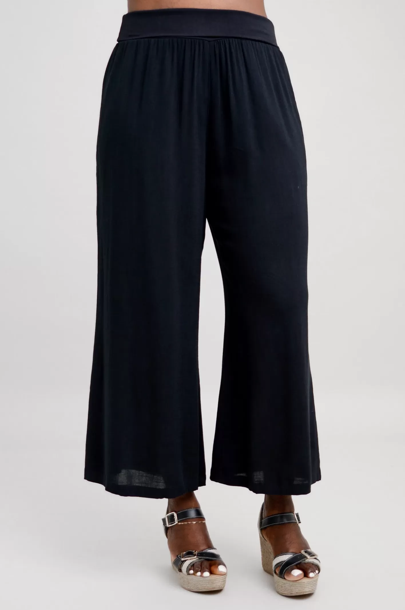 Blue Sky Landon pant, linen bamboo capri