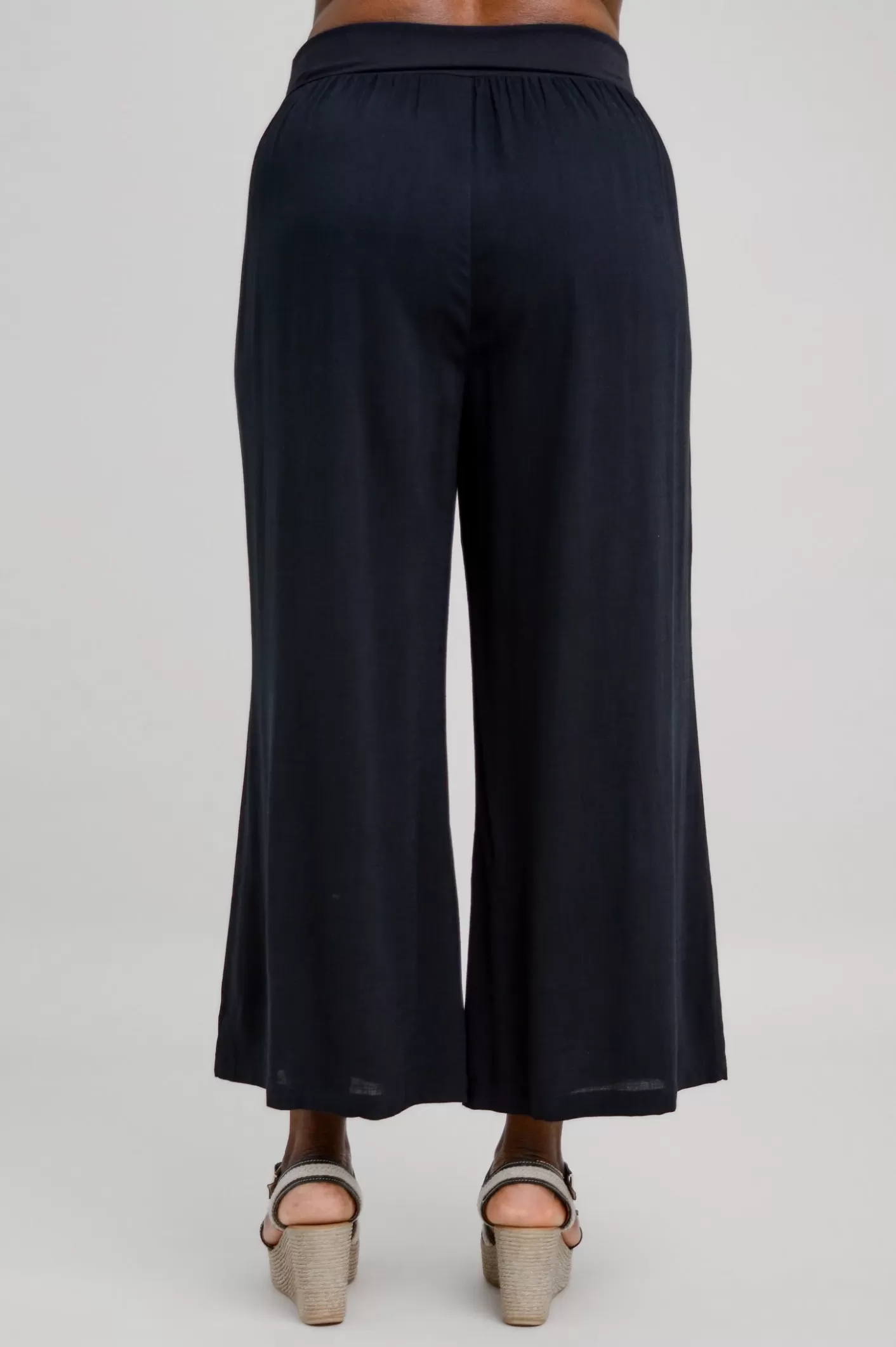 Blue Sky Landon pant, linen bamboo capri