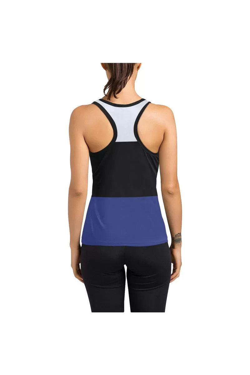 Bold Stripe Women's Racerback Tank Top