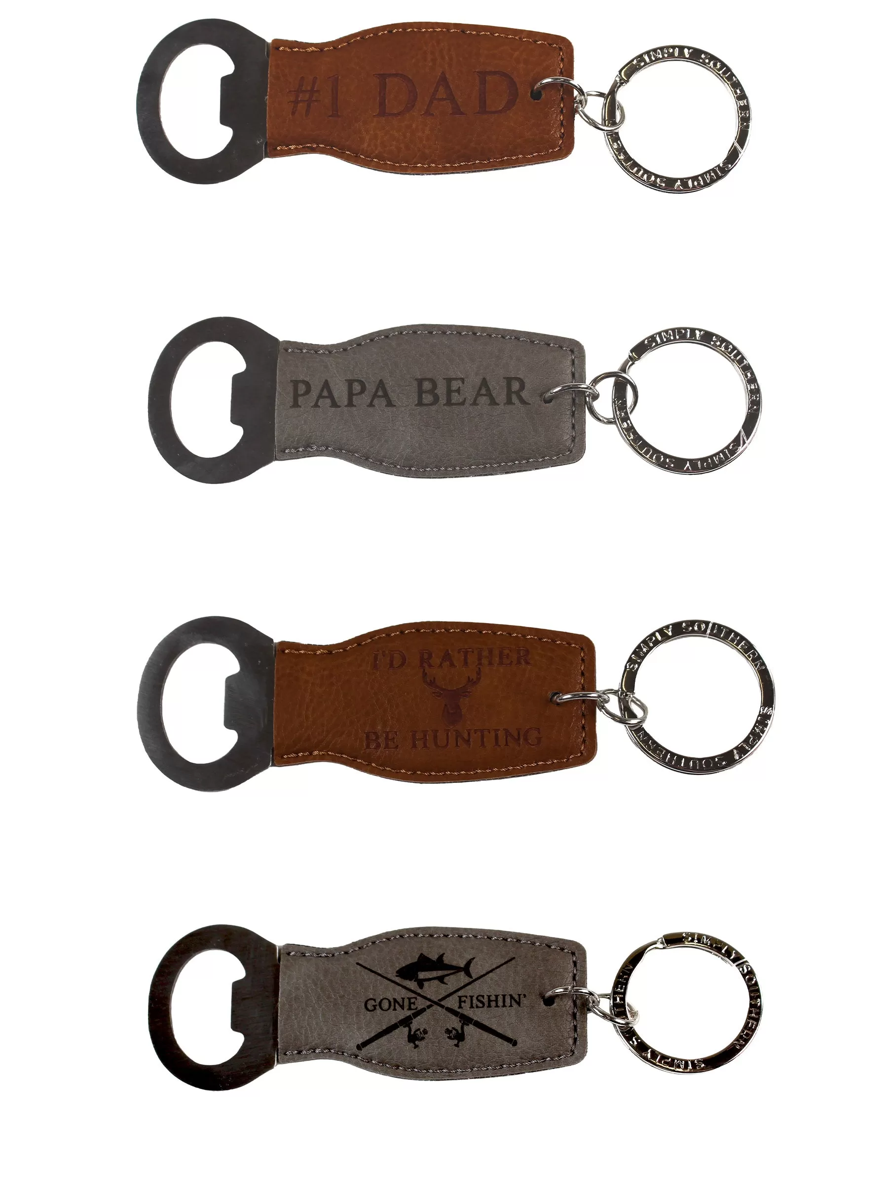 Bottle Opener Keychains by Simply Southern