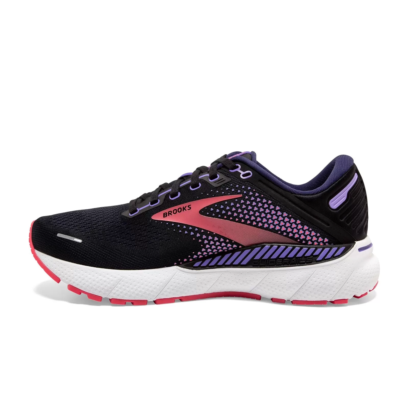 Brooks Adrenaline GTS 22 (Women) - Black/Purple/Coral