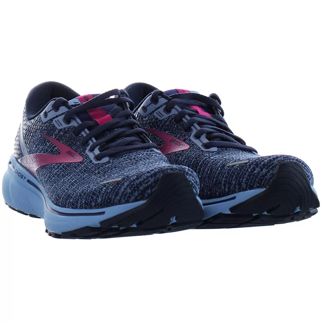 Brooks Ghost 14 Womens Blue Running Trainers