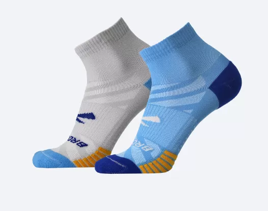 Brooks Ghost Lite Quarter Sock 2-Pack