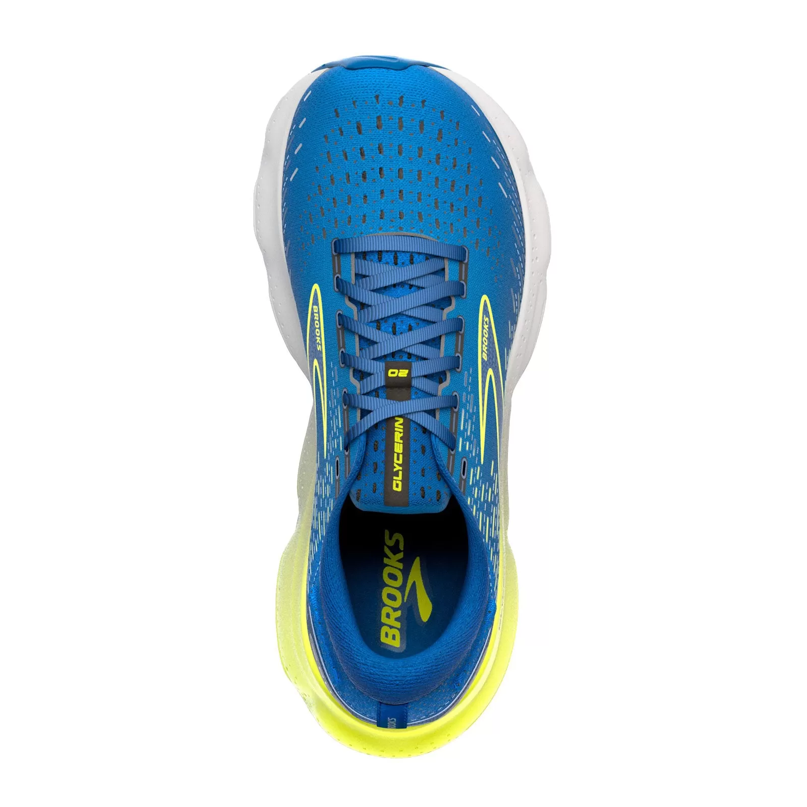 Brooks Glycerin 20 (Men) - Blue/Nightlife/White