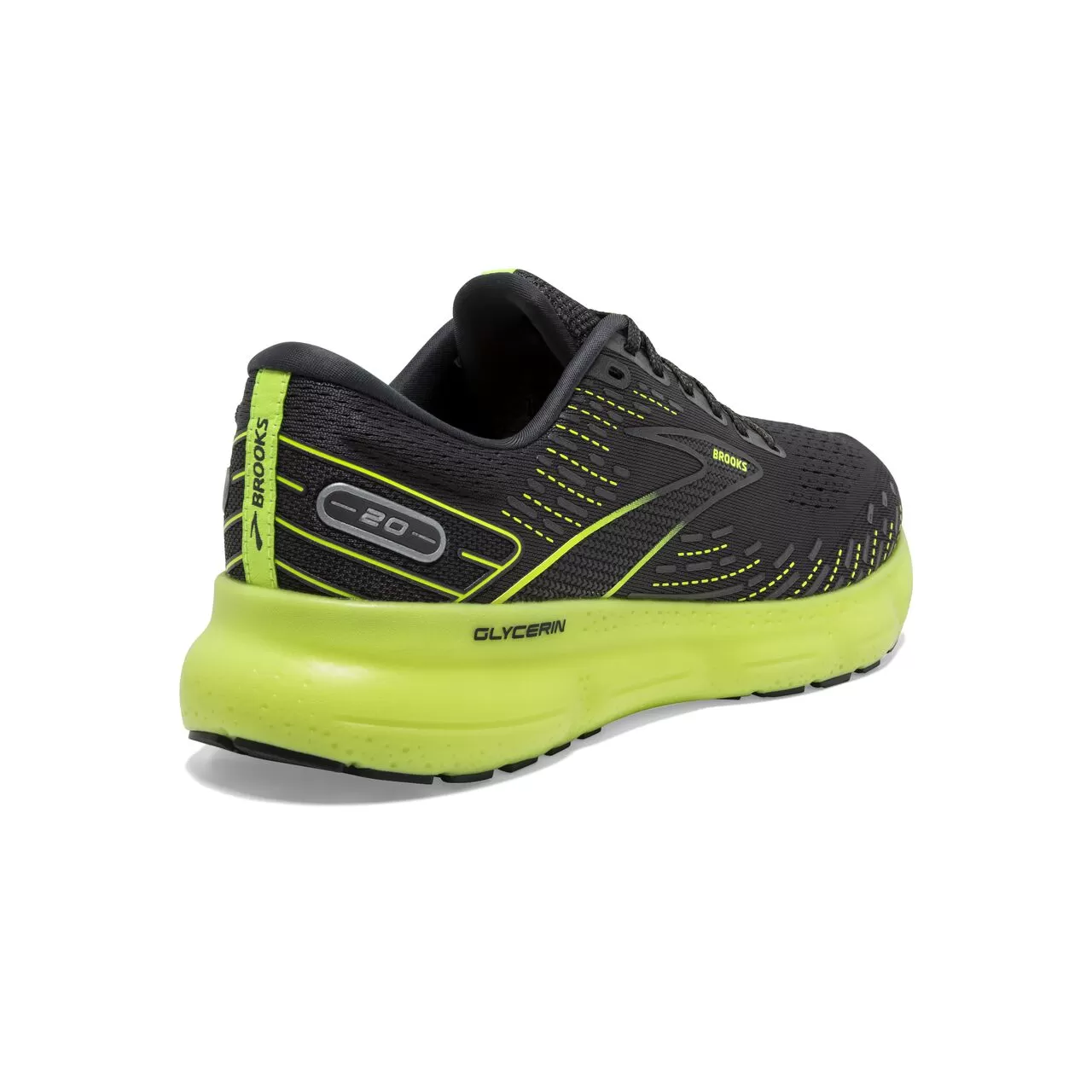 Brooks Glycerin 20 (Mens) - Ebony/Nightlife