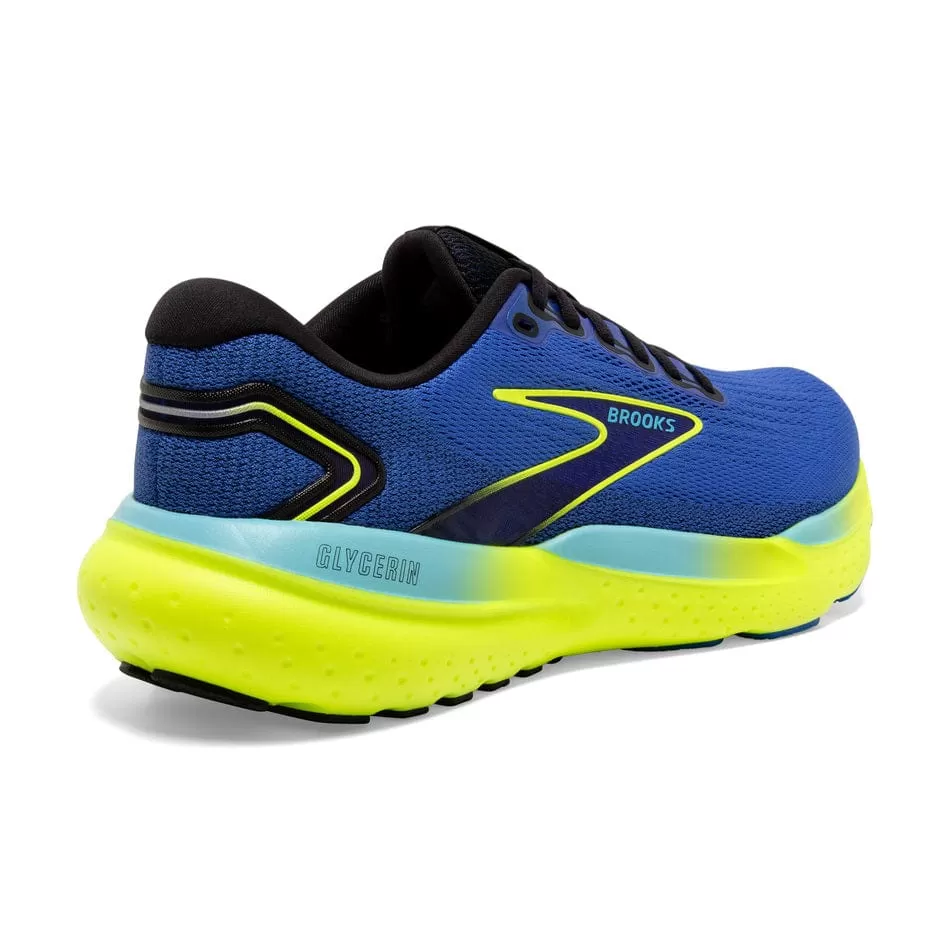 Brooks Glycerin 21 Men's Running Shoes SS24 Blue/Nightlife/Black