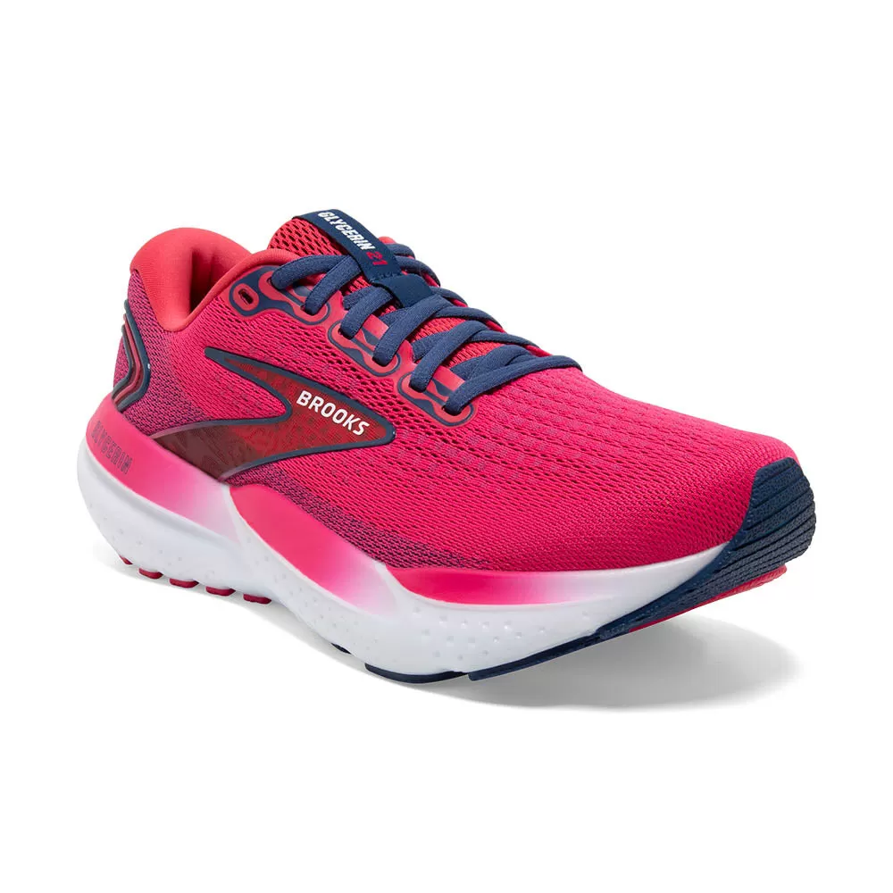 Brooks Glycerin 21 (Womens) - Raspberry/Estate Blue