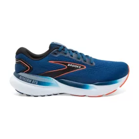 Brooks Glycerin GTS 21 (Mens) - Blue Opal/Black/Nasturtium