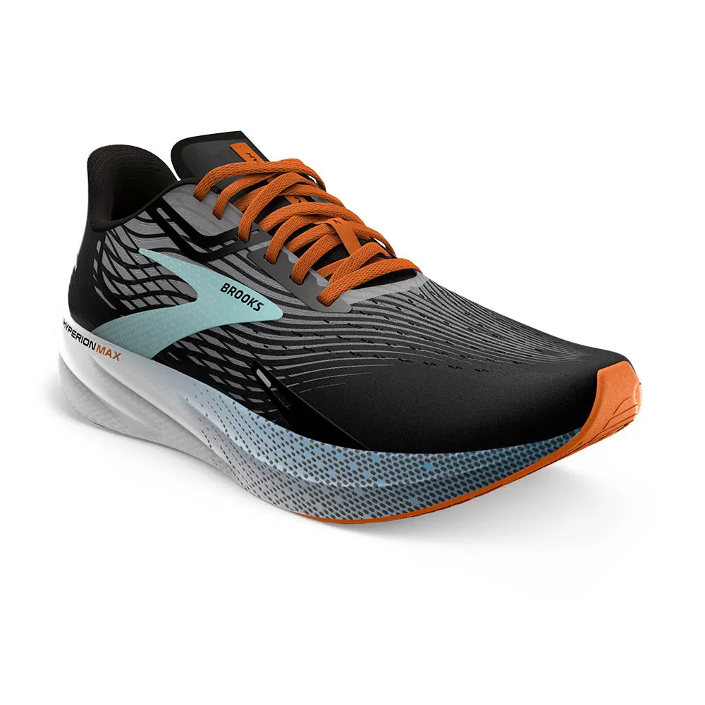 Brooks Hyperion Max (Mens) - Black/Grey/Orange Clown Fish