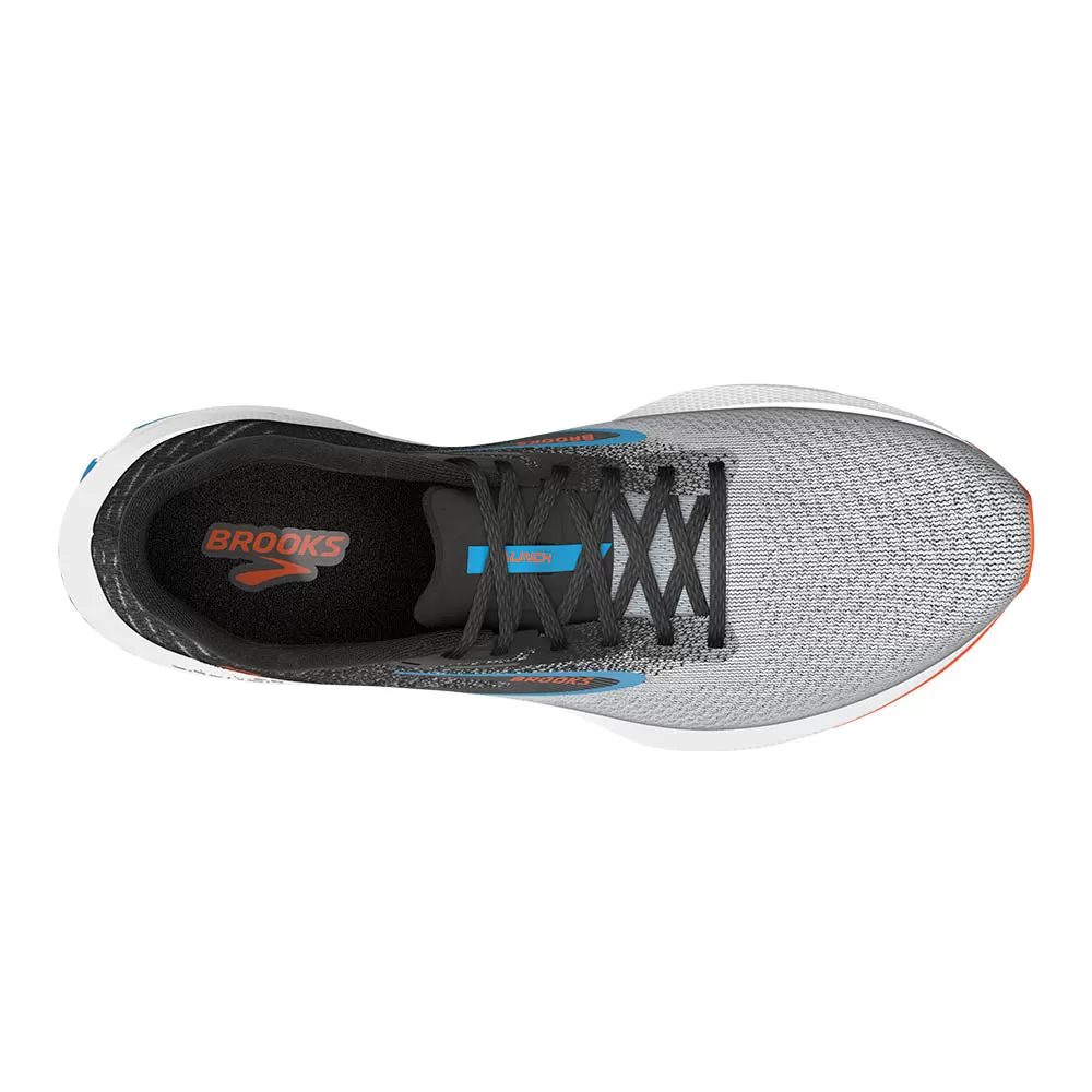 Brooks Launch 10 (Mens) - Black/Grey/Orange Clown Fish