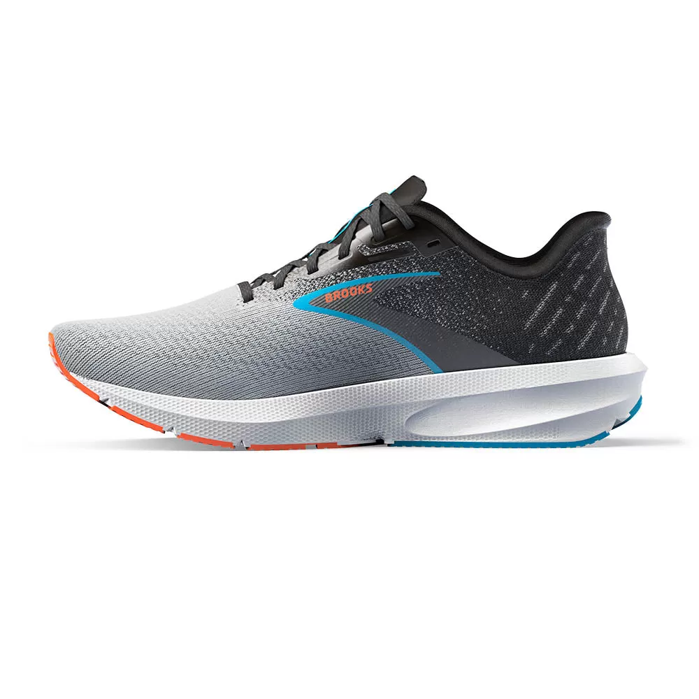 Brooks Launch 10 (Mens) - Black/Grey/Orange Clown Fish