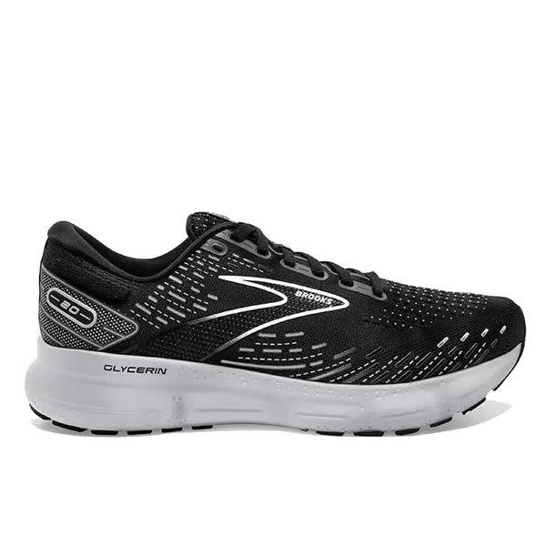 Brooks Men's Glycerin 20 Wide Black/White