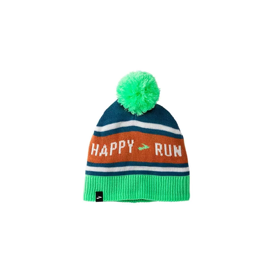 Brooks Unisex Heritage Pom Beanie