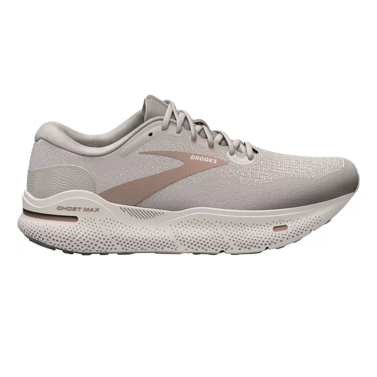 Brooks Women's Ghost Max Grey/White/Tuscany