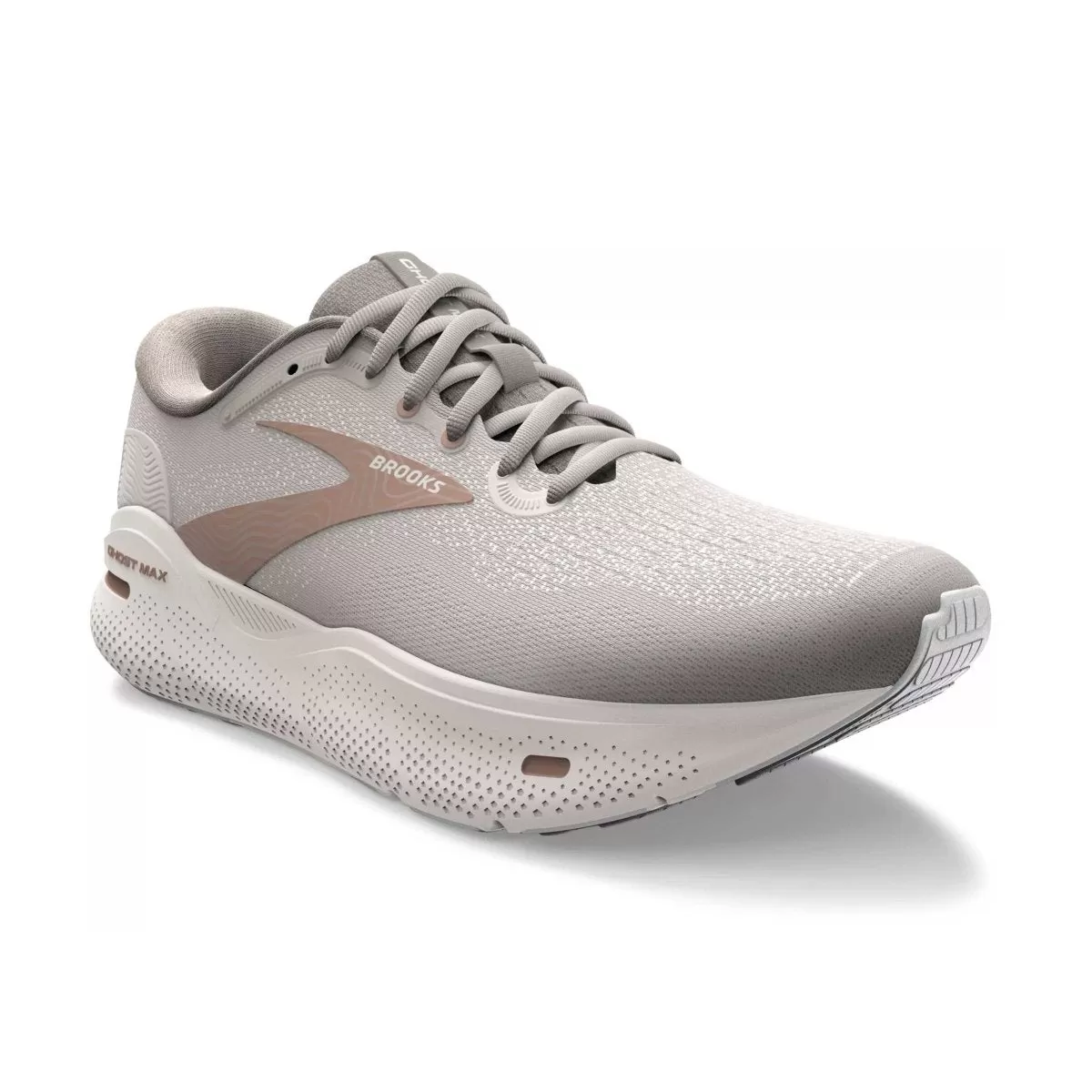 Brooks Women's Ghost Max Grey/White/Tuscany