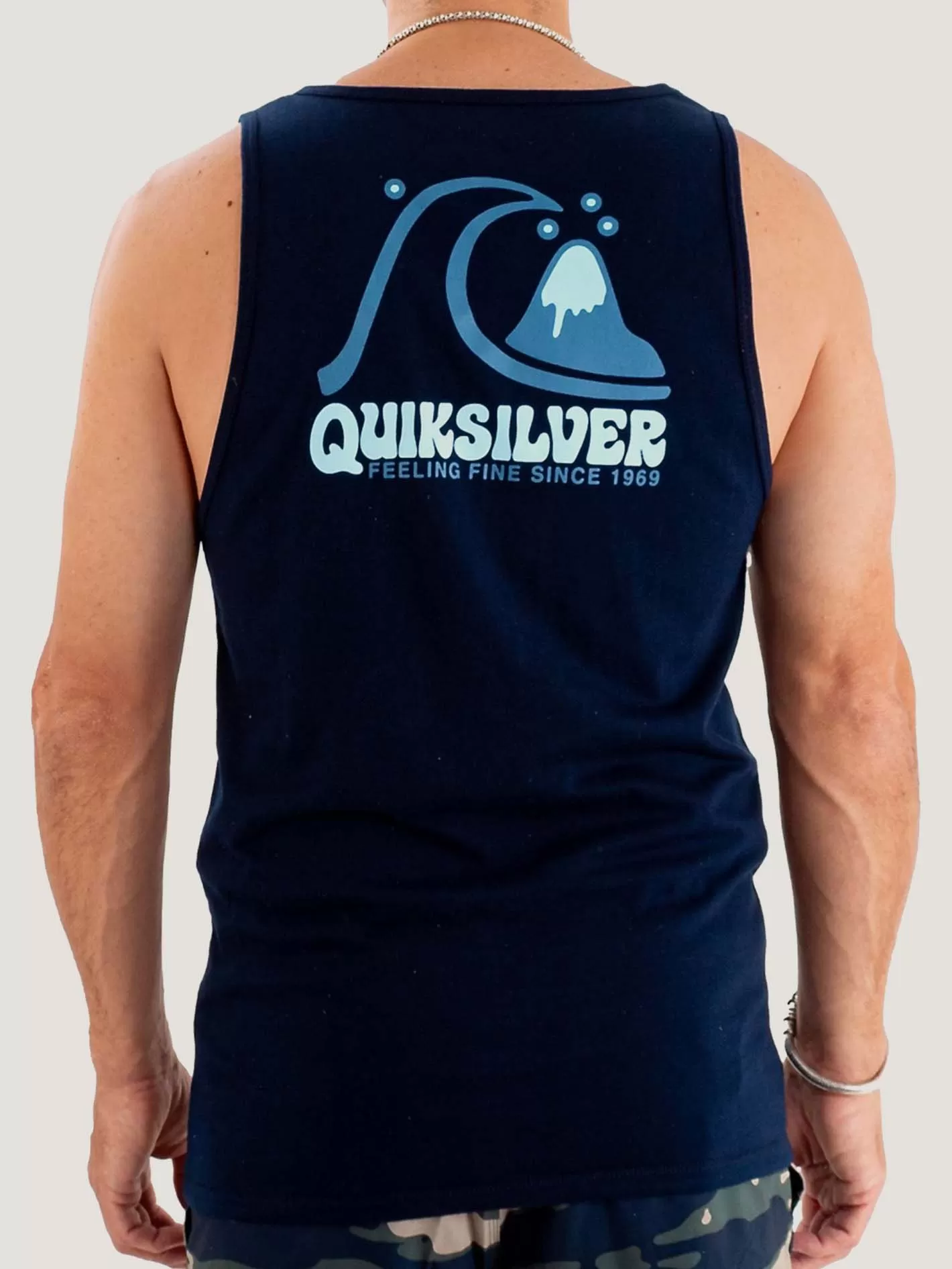 BVD QUIKSILVER HOMBRE MELLOW TONE TANK