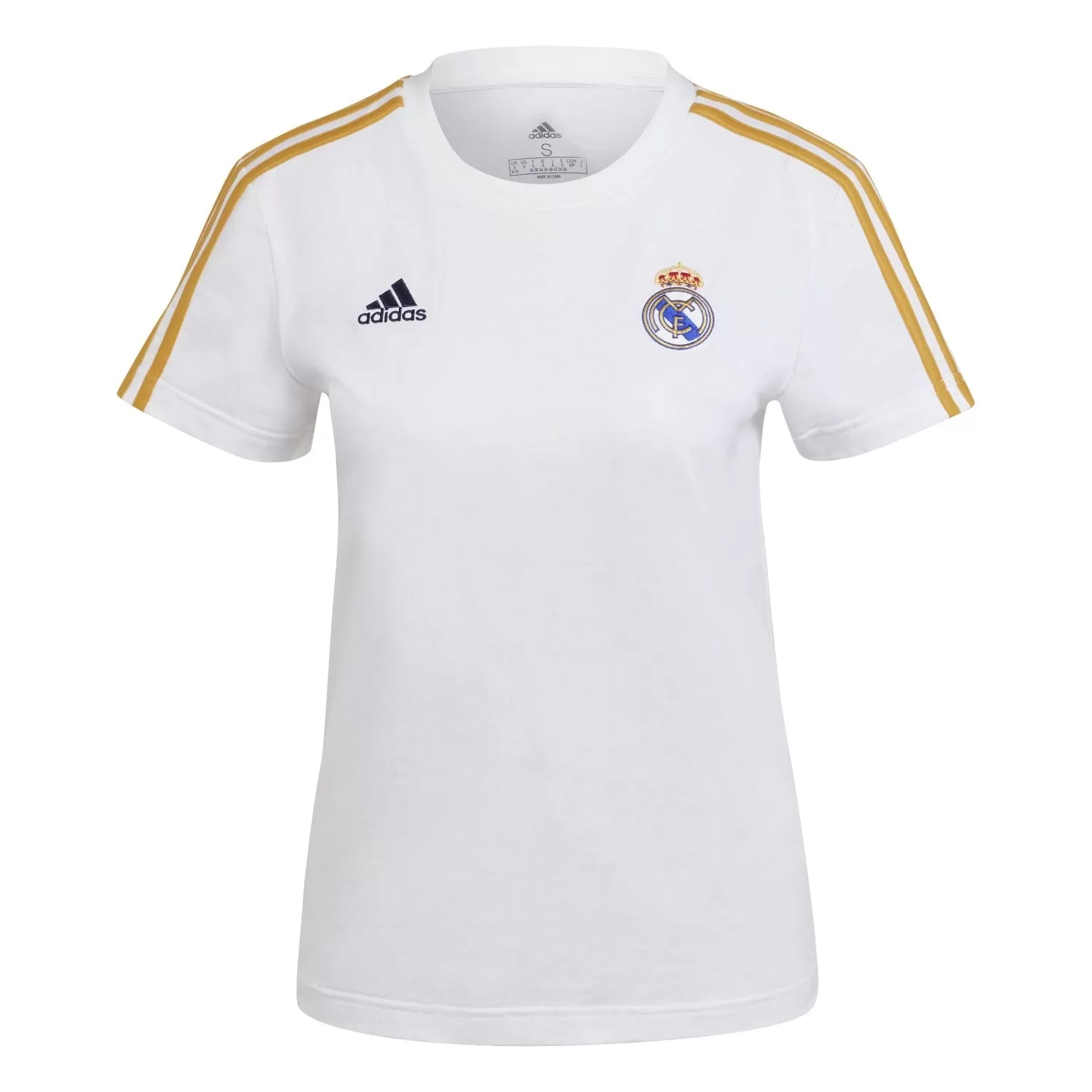 Camiseta adidas 3S Mujer 23/24 Blanca