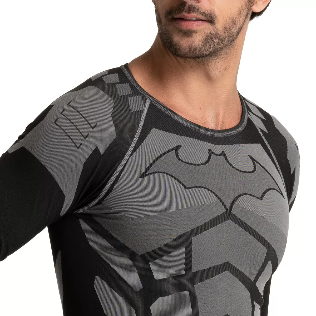 Camiseta Deportiva Batman Primera Capa Microfibra