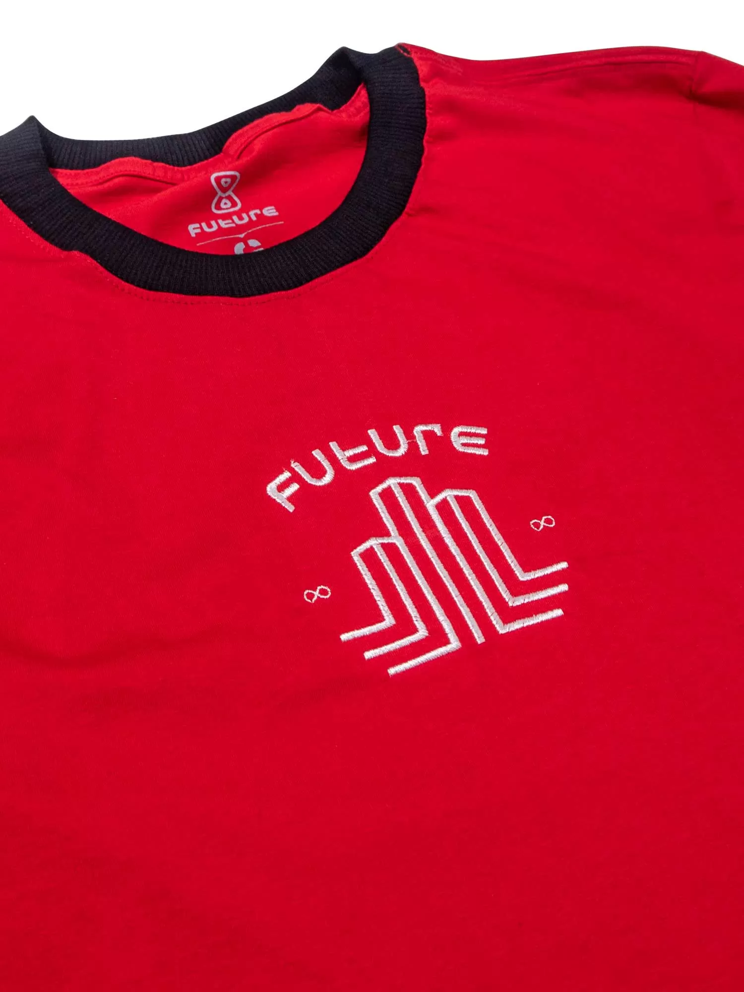 Camiseta Future Manga Longa City Players Vermelha