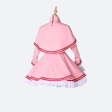 Card Captor - Sakura costume cosplay pink dress