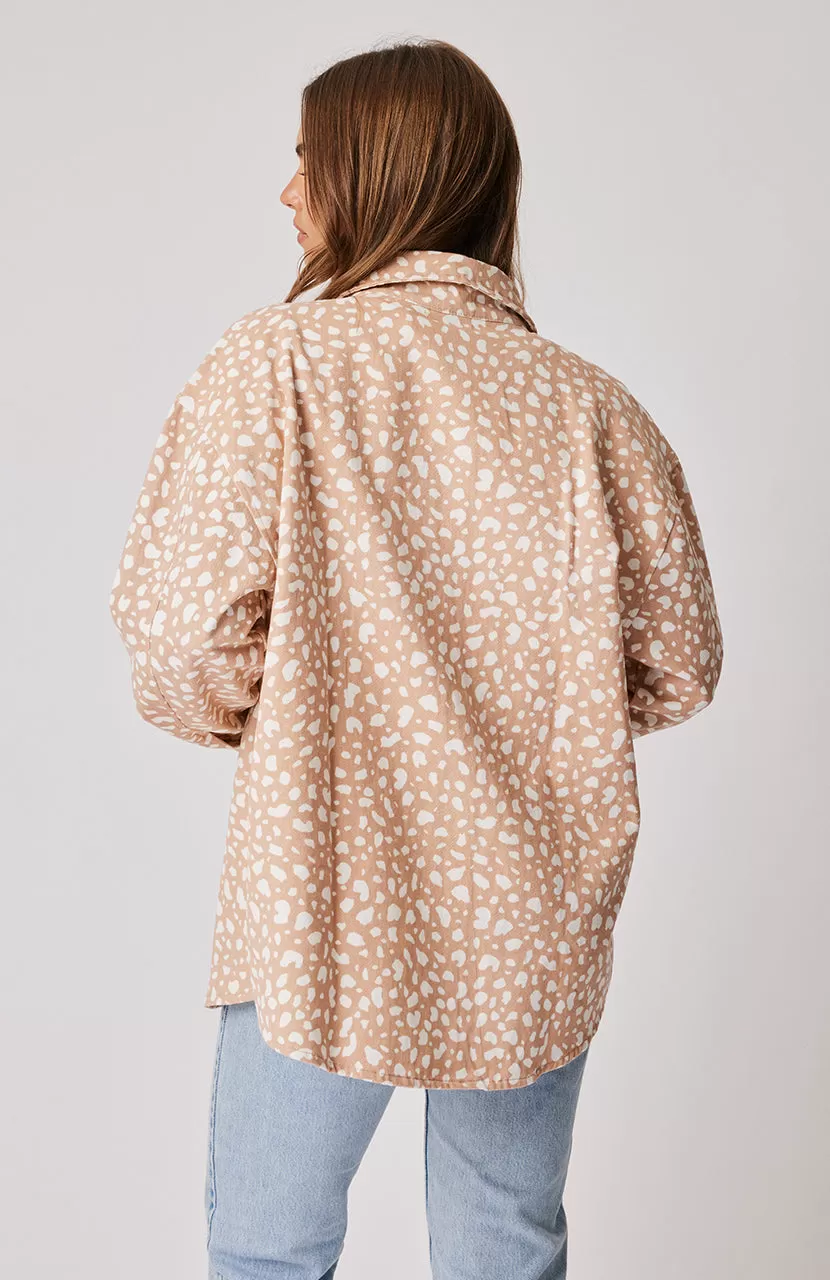 Cassie Maple Leopard Shacket