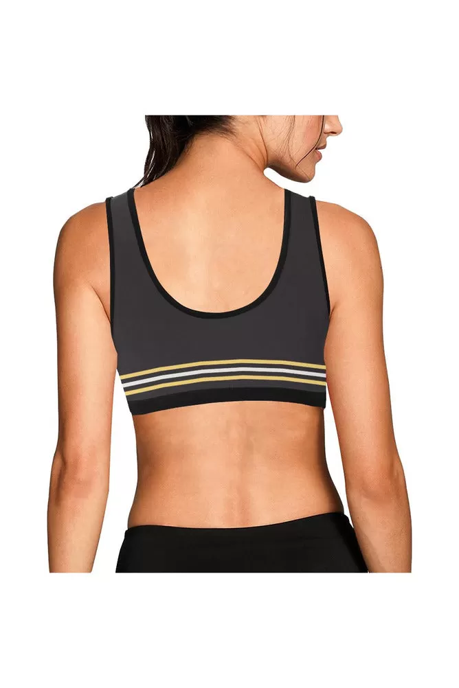 Chocolate Bold Beige Sports Bra