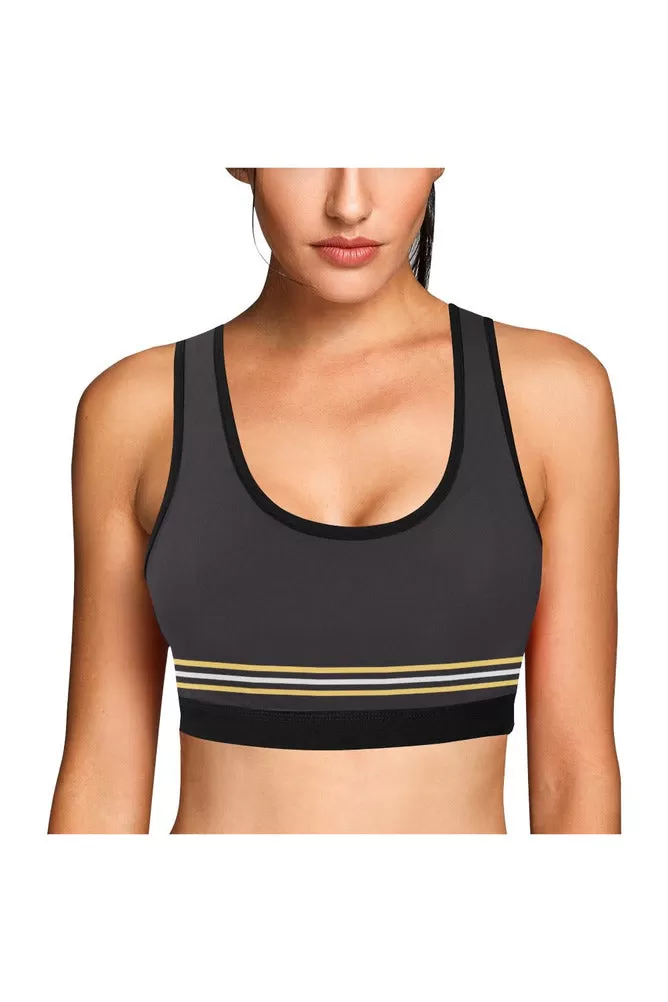 Chocolate Bold Beige Sports Bra