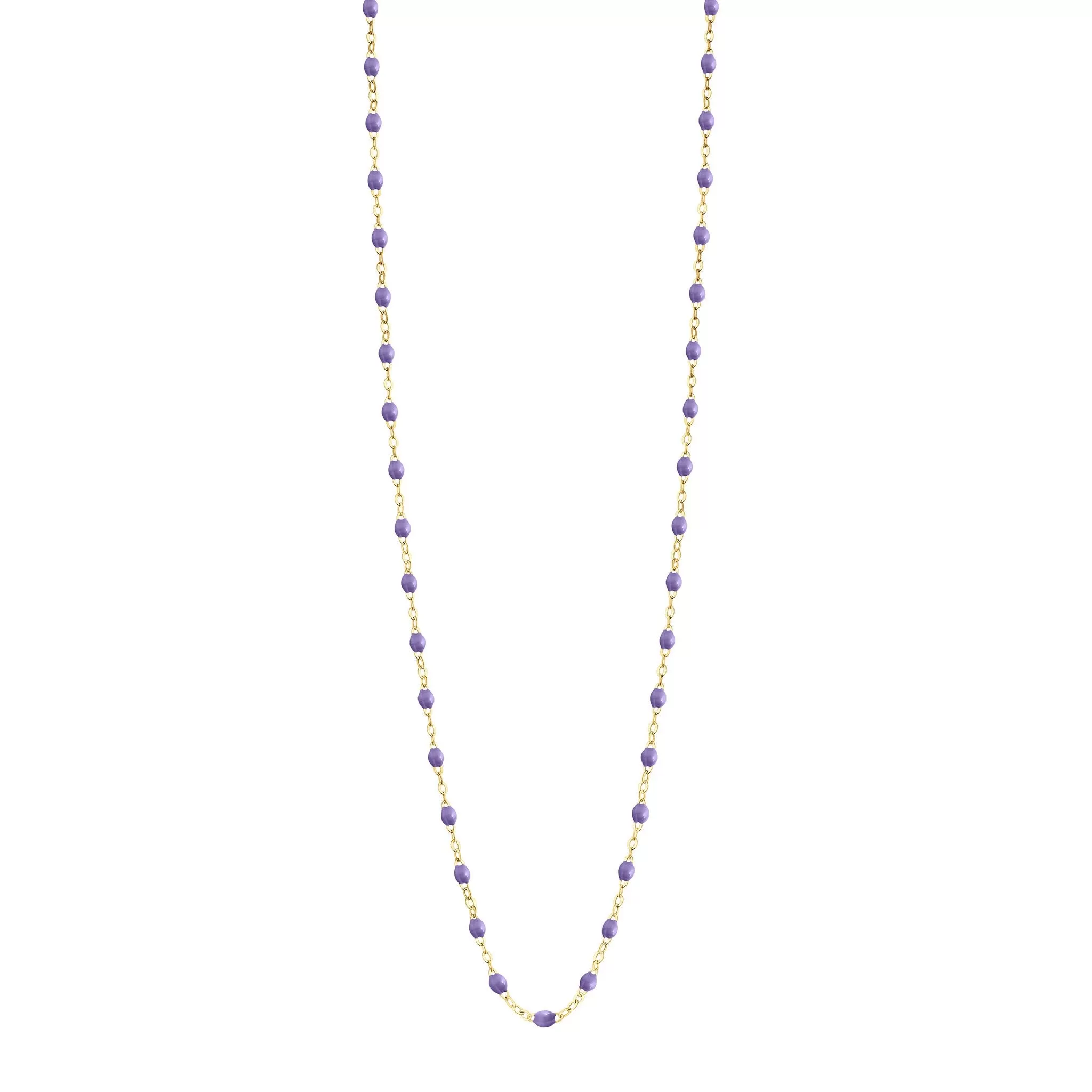 Classic Gigi Mauve sautoir, Yellow Gold, 23.6"