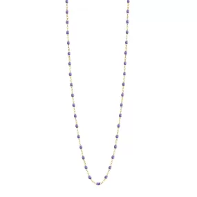 Classic Gigi Mauve sautoir, Yellow Gold, 23.6"