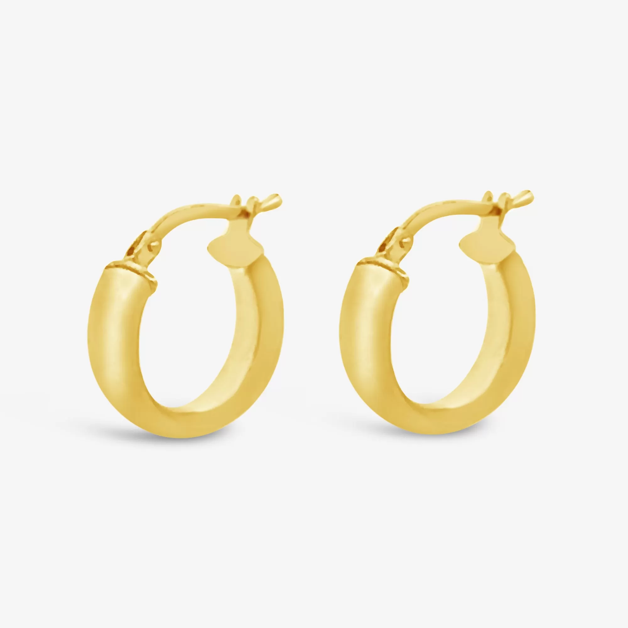 Classic Gold Huggie Earring