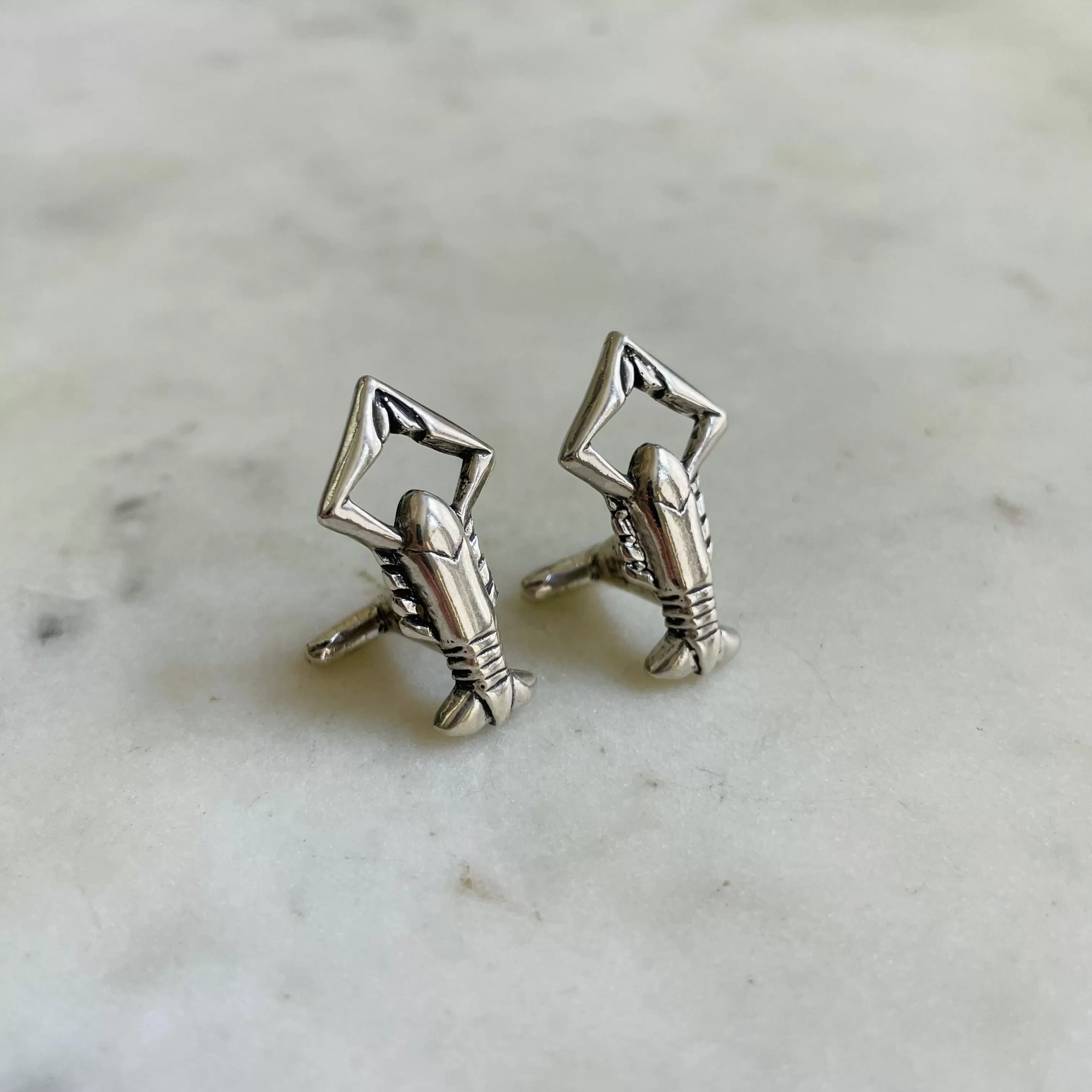 CRAWFISH CUFFLINKS