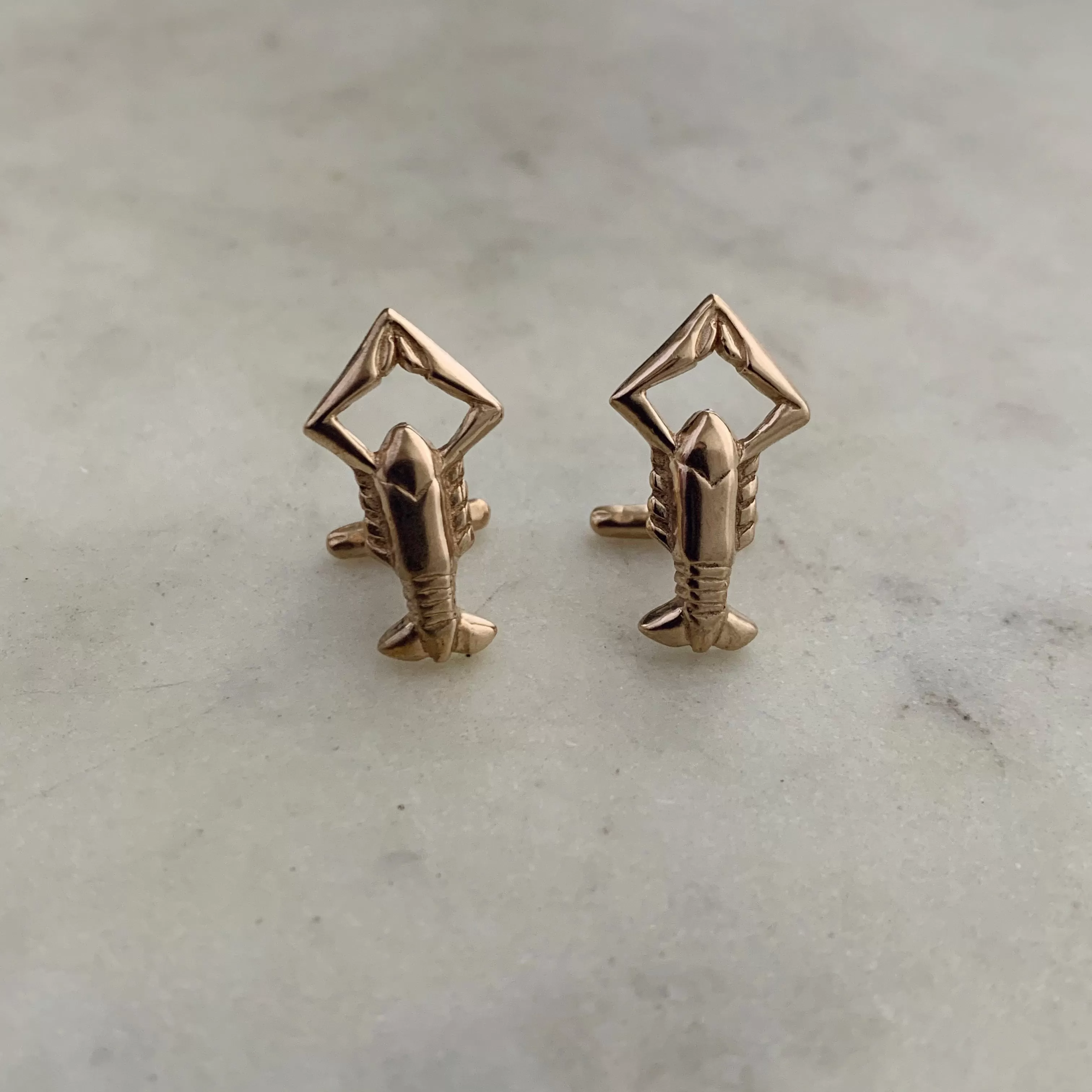 CRAWFISH CUFFLINKS