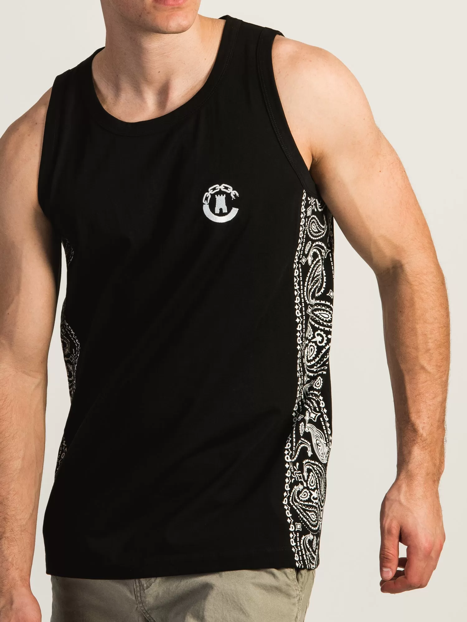 CROOKS & CASTLES PAISLEY FAM TANK