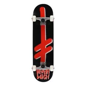 Deathwish Gang Logo Complete 8.0 Blk/Red/Wht